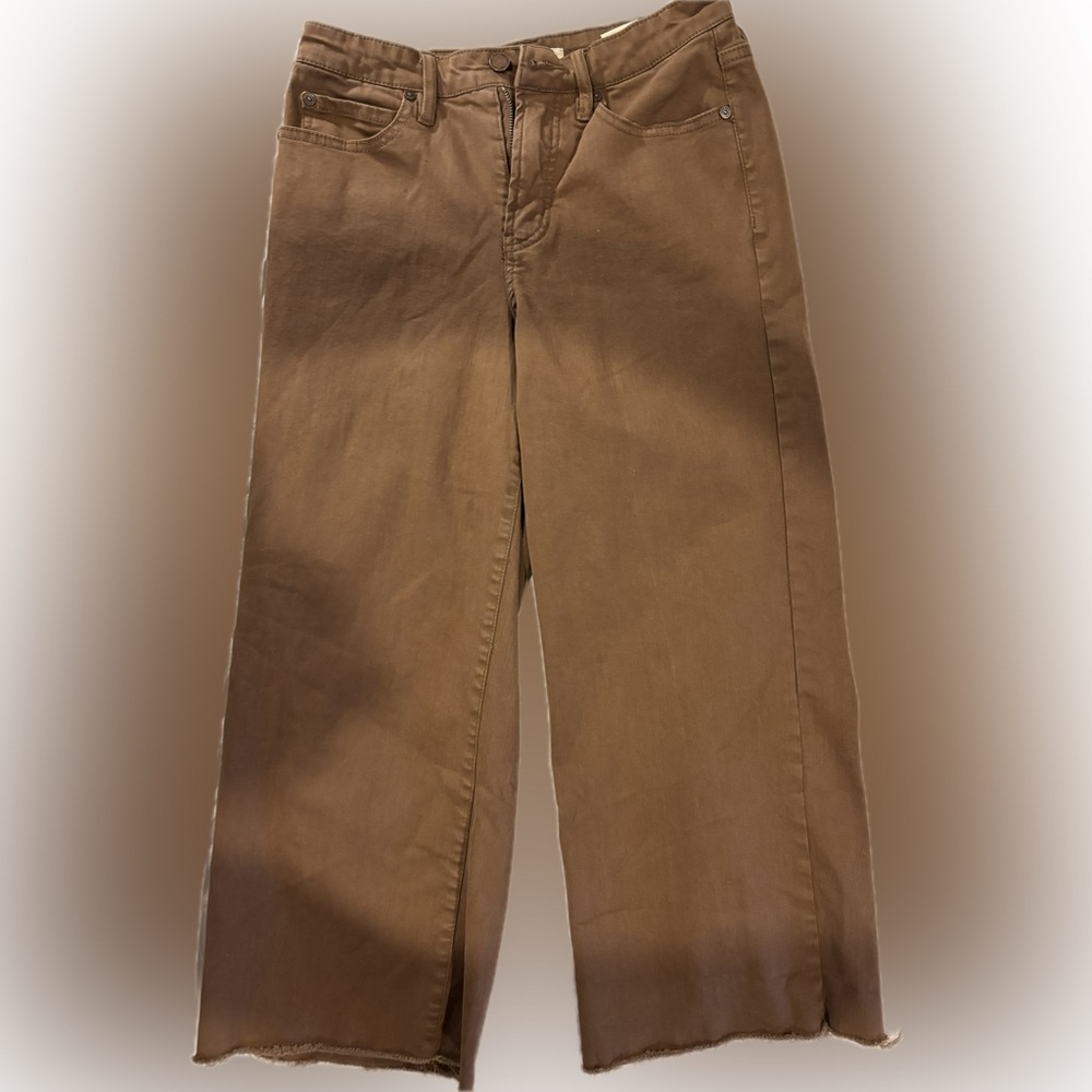 Oat New York Chocolate Trousers raw hem 4/27